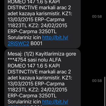 Yanlış Numara Yüzünden Gelen Mesajlar
