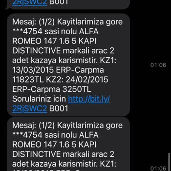 Yanlış Numara Yüzünden Gelen Mesajlar