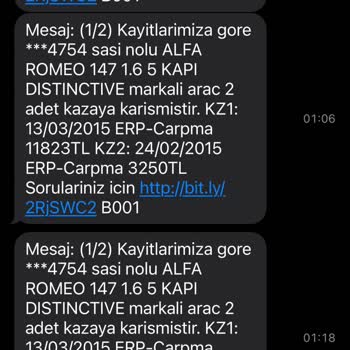 Yanlış Numara Yüzünden Gelen Mesajlar