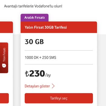 Vodafone'un Kasım Fırsatları Mağduriyeti: Taahhütlü Paket Fiyatında Şok İndirim!