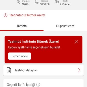 Vodafone'un Yüksek Fiyat Artışı Ve İlgisiz Müşteri Hizmetleri