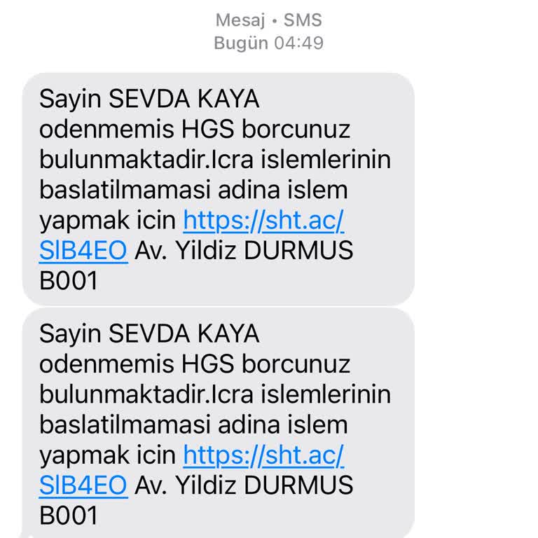 HGS Borcu Ve Kimlik Bilgisi Güvenliği Tehdidi