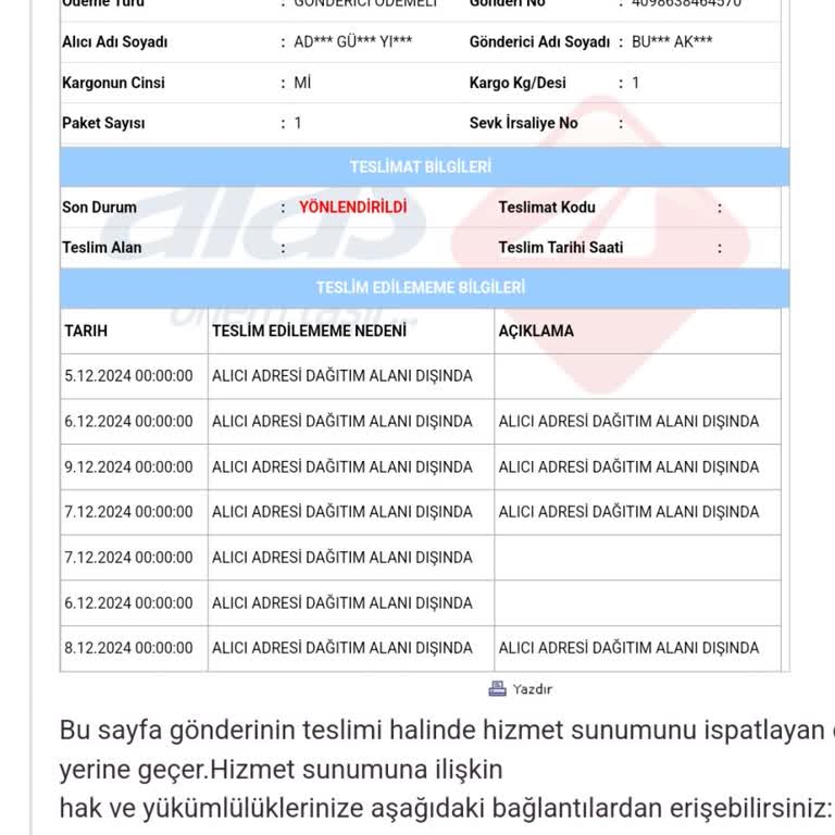 Aras Kargo'nun İletişim Eksikliği Ve Dağıtım Sorunları