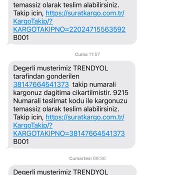 Sürat Kargo'nun Teslimat Sorunları Ve Gecikmeler