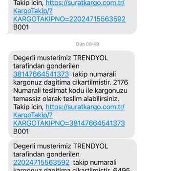 Sürat Kargo'nun Teslimat Sorunları Ve Gecikmeler