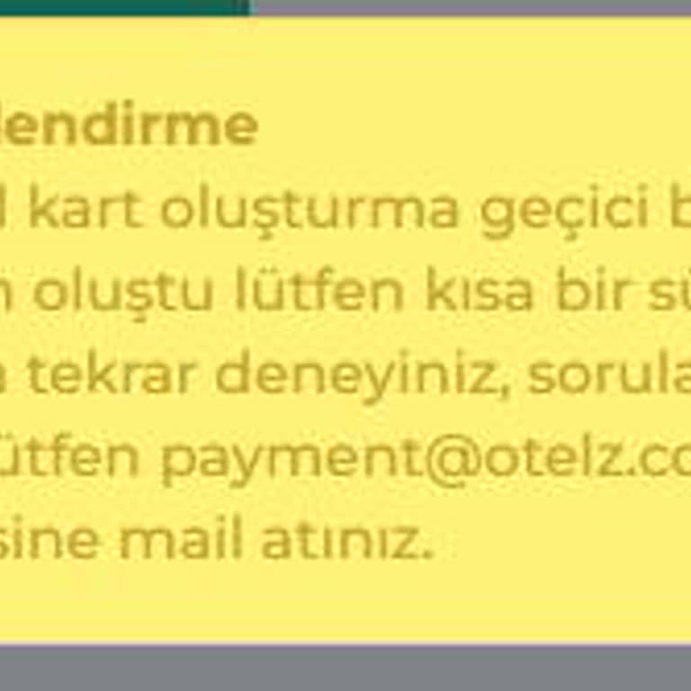 Otelz'de Ödeme Sorunu Ve İletişimsizlik