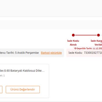 İade Sürecinde Yaşanan Gecikme Ve İlgisizlik