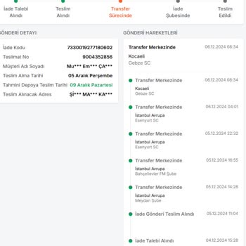İade Sürecinde Yaşanan Gecikme Ve İlgisizlik