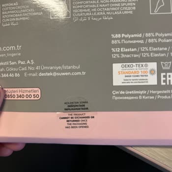 Yanlış Ürün Değişiminde Yaşanan Sorun