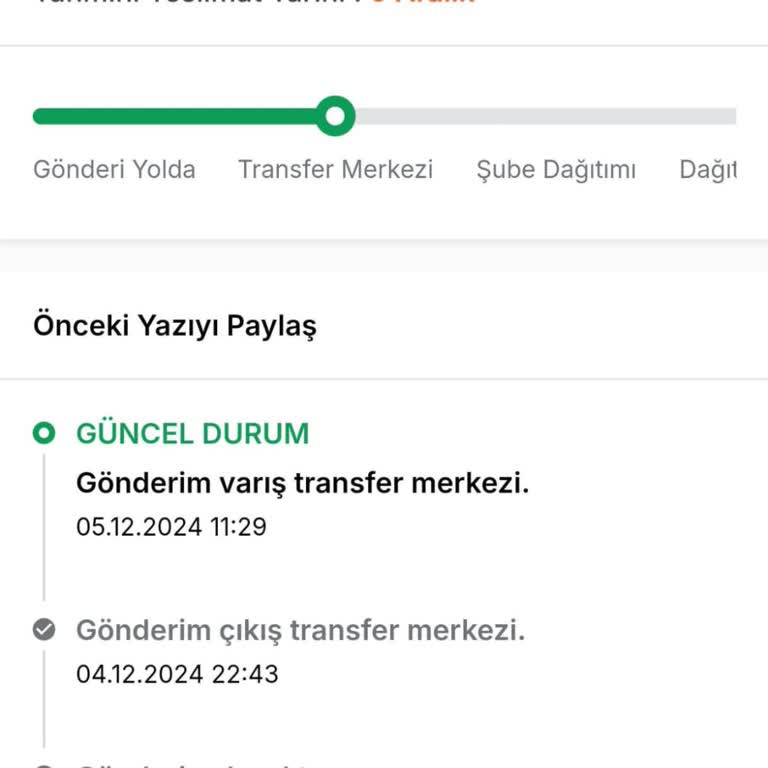 Teslimat Gecikmesi: Aras Kargo'nun Gönderim Sorunu