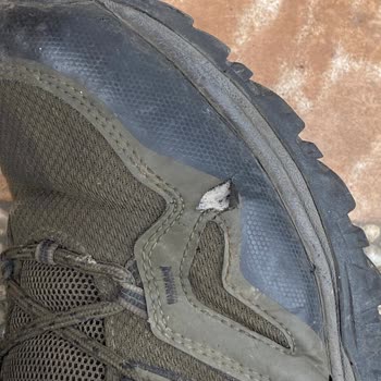 The North Face Hiking Shoes Torn and Worn Out in Less Than a Year