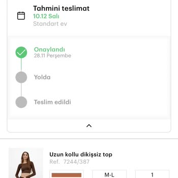 Pull & Bear Online Siparişimde Teslimat Sorunu