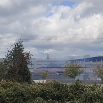 Bursa Kestel'de Nefes Almayı Zorlaştıran Fabrika Dumanları