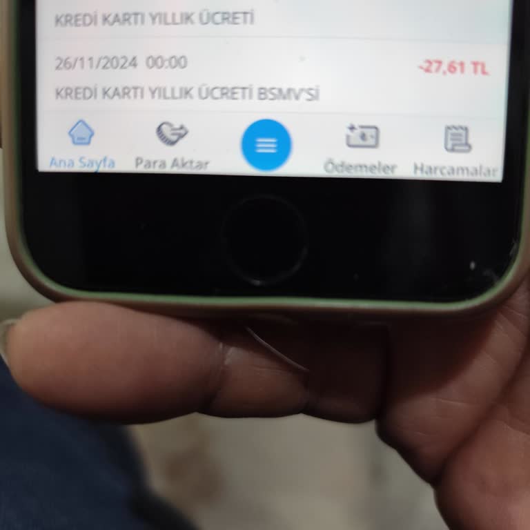 Kredi Kartı Aidat Ücretinin İadesi Talebi