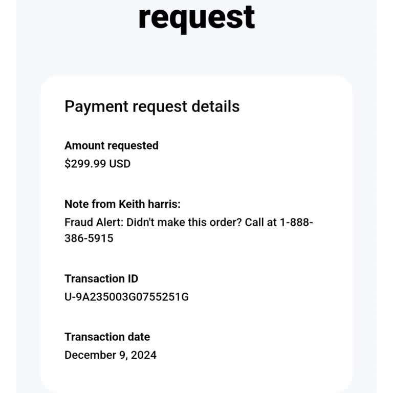 PayPal Üzerinden Sahte İşlem Ve Fatura Şoku