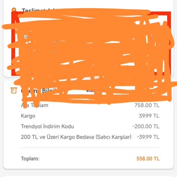Trendyol'da İptal Edilen Sipariş Ve Geciken İade Süreci