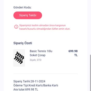 Yanlış Beden Gönderimi Ve İletişim Sorunu