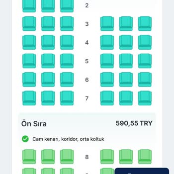 Ajet Havayolu'nda Koltuk Skandalı!