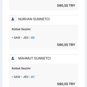 Ajet Havayolu'nda Koltuk Skandalı!