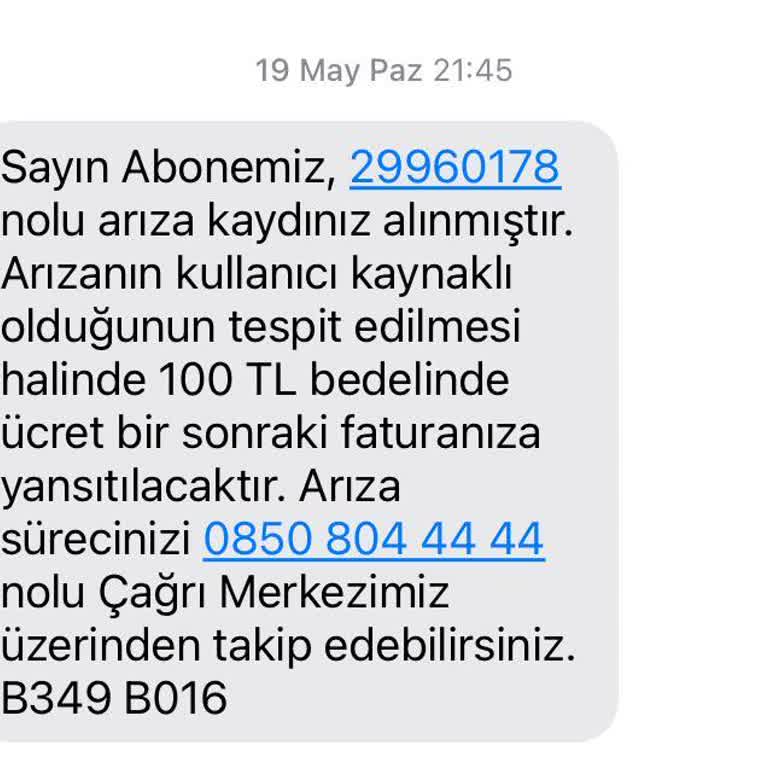 Sürekli Kesintiler Ve İptal Talebimizin Göz Ardı Edilmesi