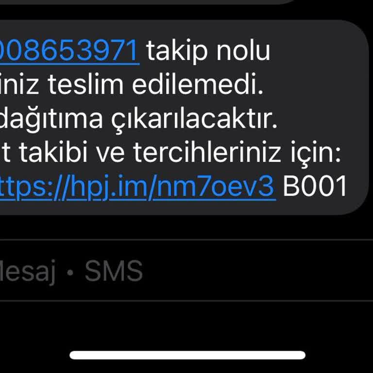 Kargo Teslimatında Yaşanan Sorun Ve Kötü Davranış