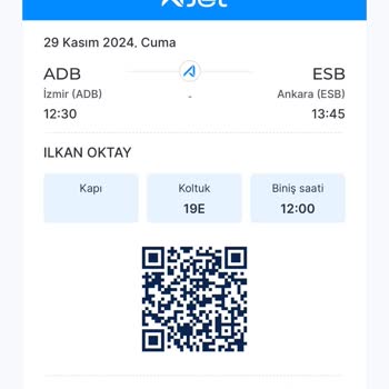 Ajet Firması İle Koltuk Rezervasyonu Sorunu