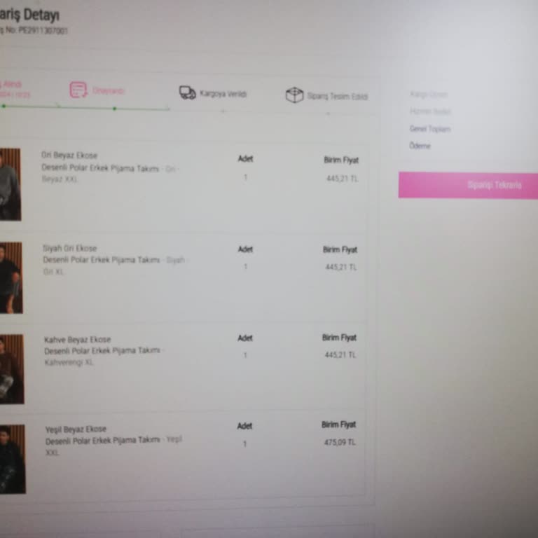 Sipariş Gecikmesi Ve İletişim Sorunları