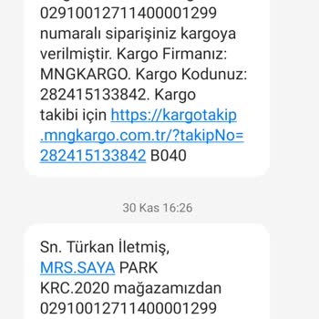 Karaca Ve MNG Kargo İle Teslim Edilmeyen Sipariş Sorunu
