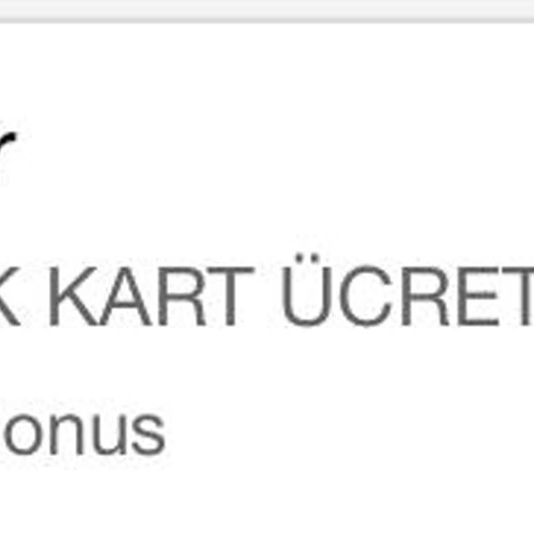 Haksız Kart Aidatı İadesi Talebi