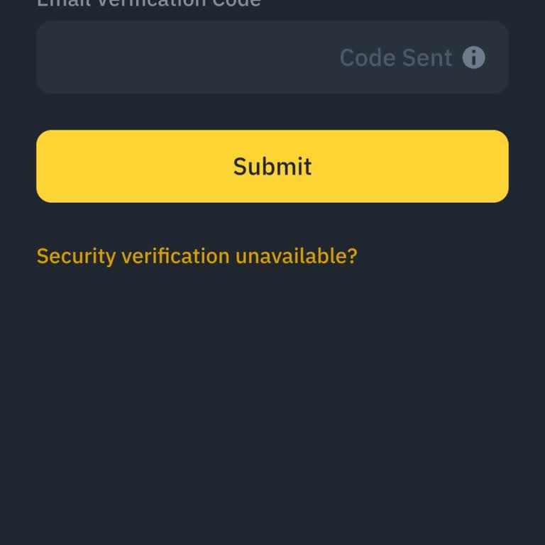 Binance Hesabına Girişte Kod Sorunu