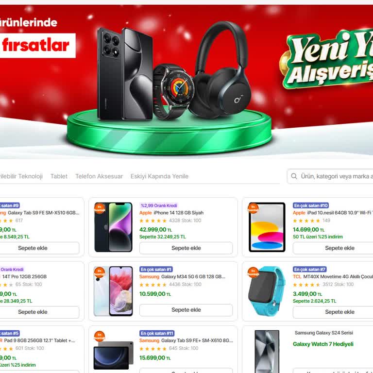 Hepsiburada'da Yanıltıcı İndirim Fiyatları