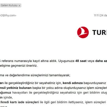 Yanlış Bilet Düzeltme Talebinde İletişim Sorunu