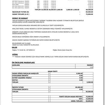 Eksik Ödeme: Ethica Sigorta'nın Haksız Kesintisi