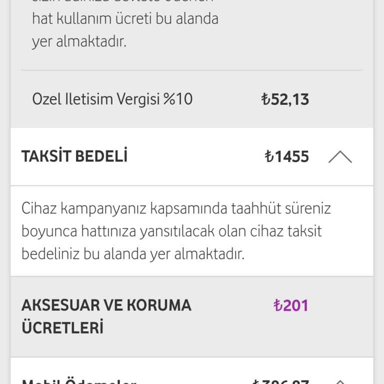 İstemediğim Aksesuar Koruma Ücreti