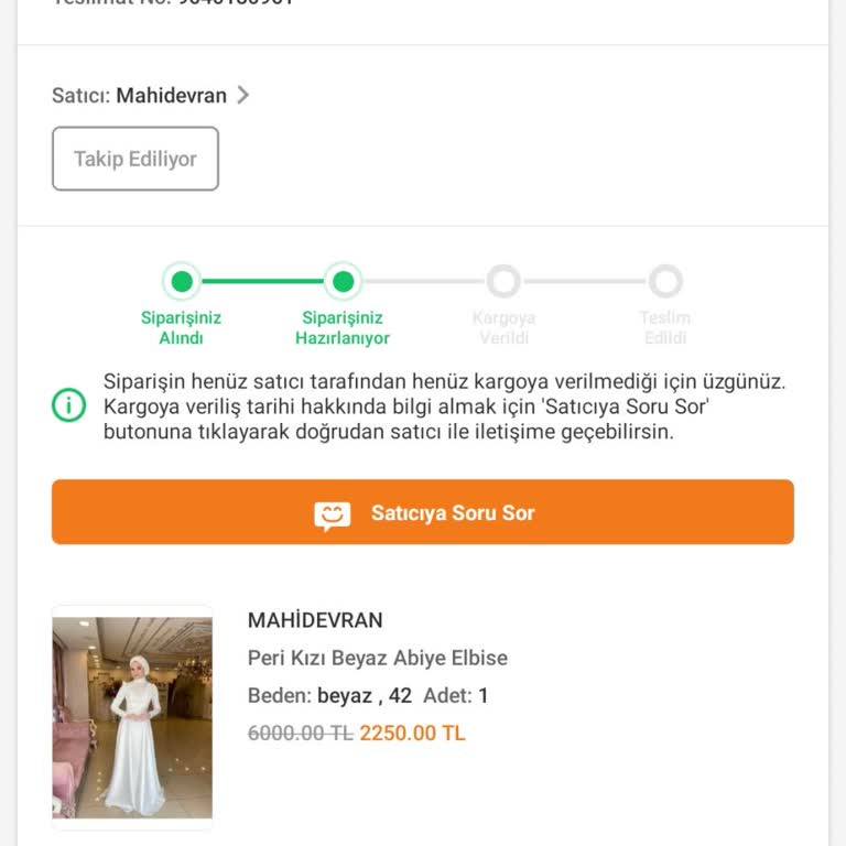 Trendyol'dan Yanıltıcı Kargo Bilgisiyle Mağduriyet