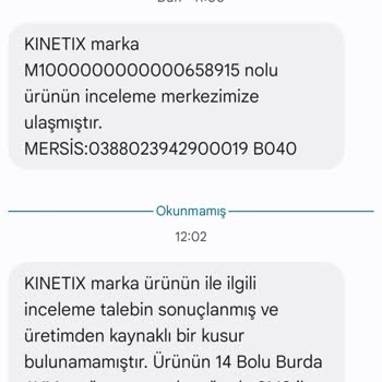 Cırtlı Botun Hızla Bozulması Ve İade Sorunu