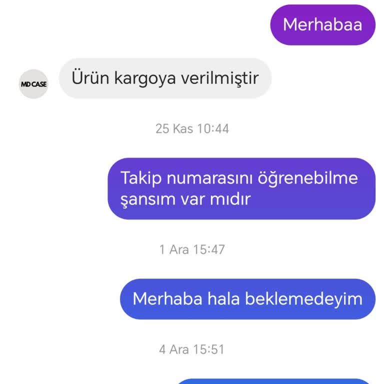 Sipariş Sürecinde Uzayan Bekleyiş