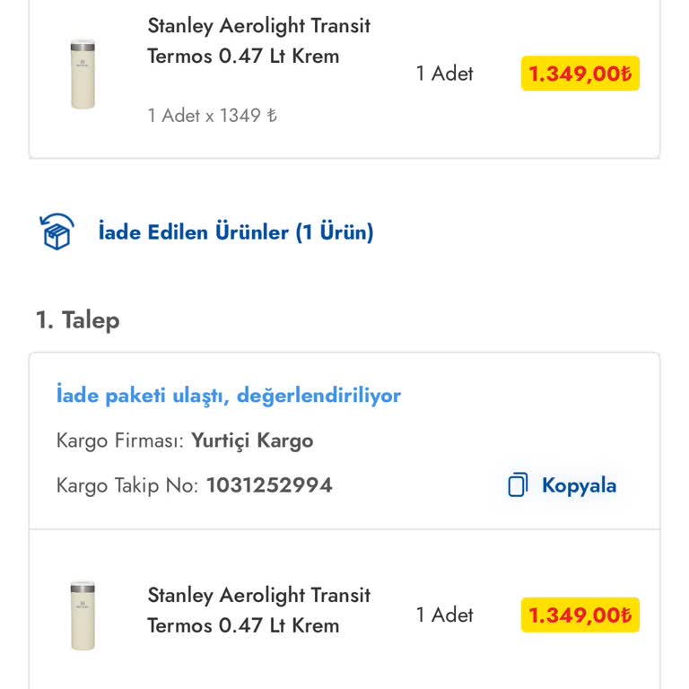 İade Sürecinde Yaşanan Sorunlar
