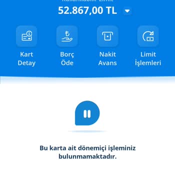 Kredi Kartı Blokesi Acil Kaldırılsın
