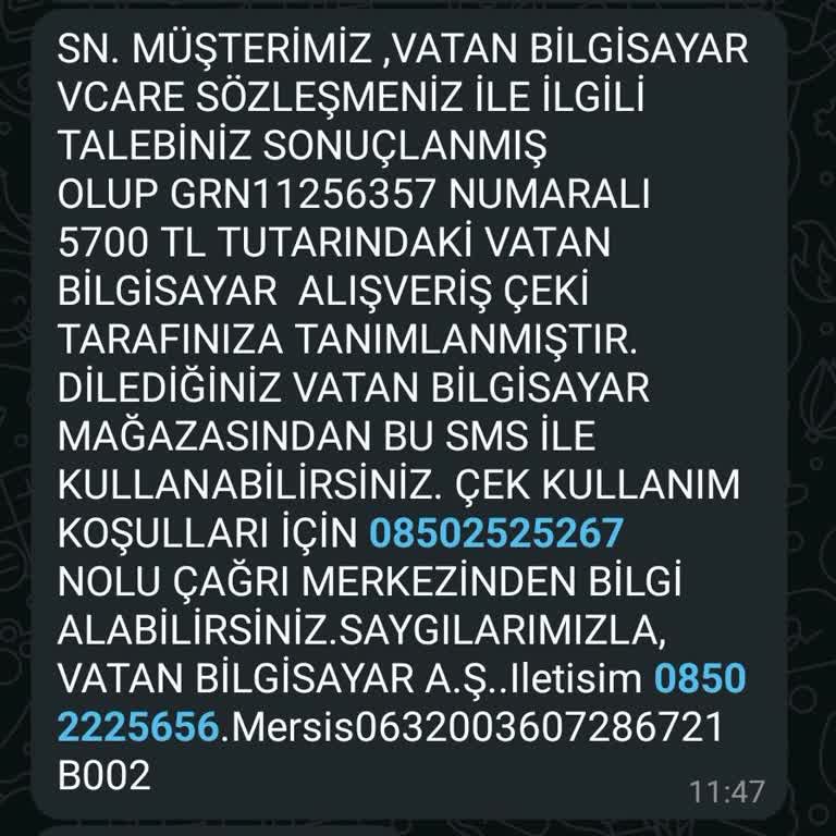 Garanti Kapsamında Mağduriyet