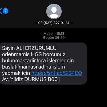 HGS Borcu Ve Kimlik Güvenliği Endişesi