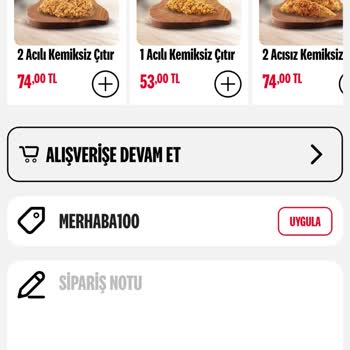 KFC Uygulaması Ve Sipariş Sorunları