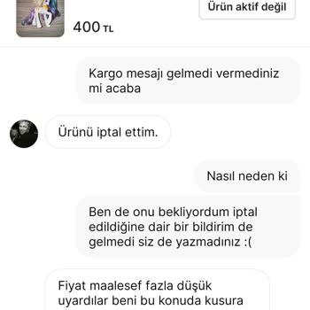 Güvenilir Satıcıda Hayal Kırıklığı