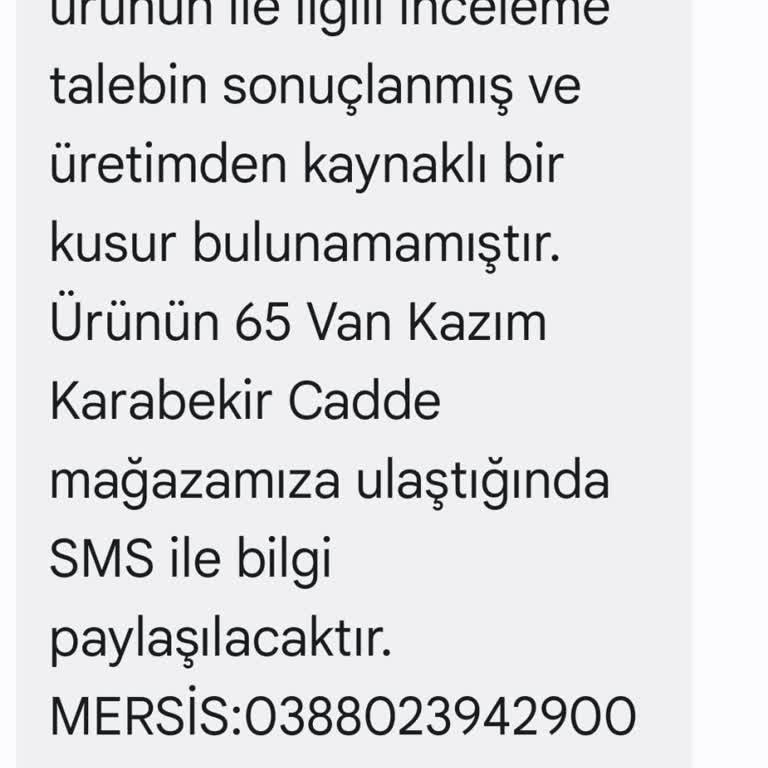 Garanti Süresindeki Ayakkabıda Üretim Hatası İddiası