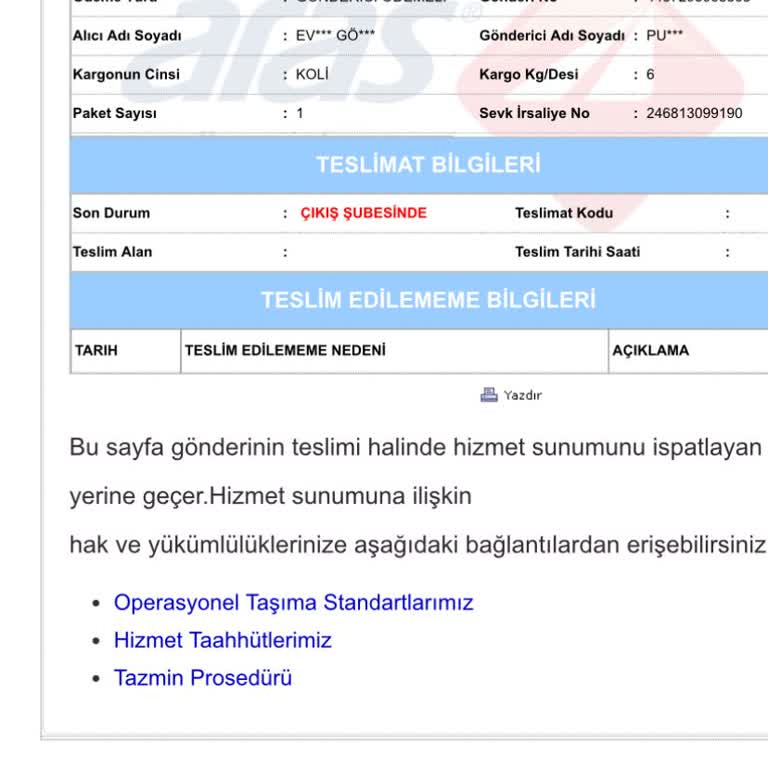 Geciken Sipariş: Pull And Bear'dan Alınan Montun Teslim Sorunu