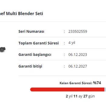 Arzum Blender Seti Kullanıcı Hatası Suçlaması