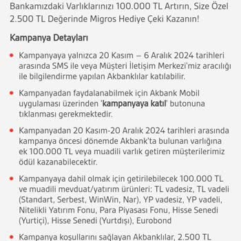 Akbank Kampanya Tarih Değişikliği Mağduriyeti