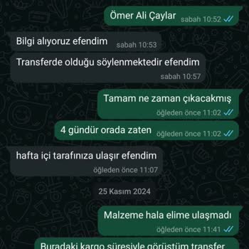 Kargo Bekletmesi Ve İade Sürecindeki İlgisizlik