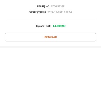 Yanlış Sipariş Ve Ulaşım Sorunu