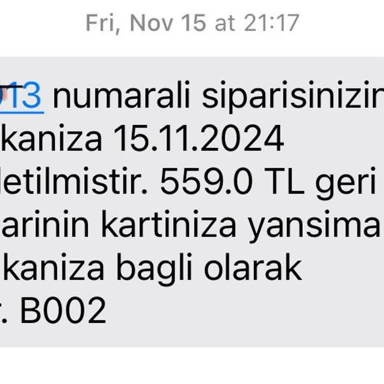 Trendyol İade Sürecinde Yaşanan Sorun